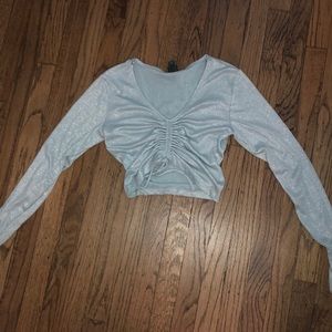 Cropped Sparkly Longsleeve